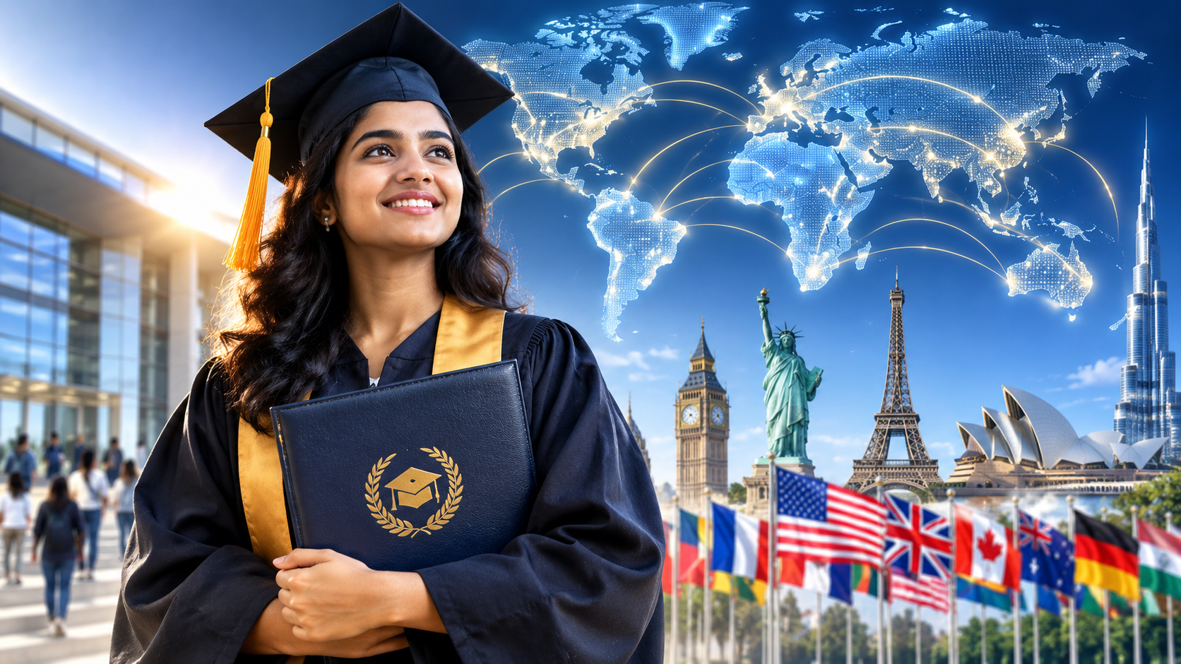 A real degree recognized in 50+ countries